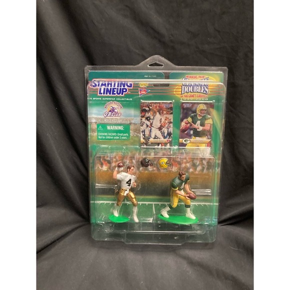 Brett Favre 1999 - 2000 Classic Doubles QB Club Special Edition Starting Lineup - Picture 1 of 2